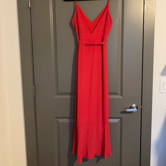 Lovers + Friends Bridget Midi Dress in Red - Picture 7 of 7